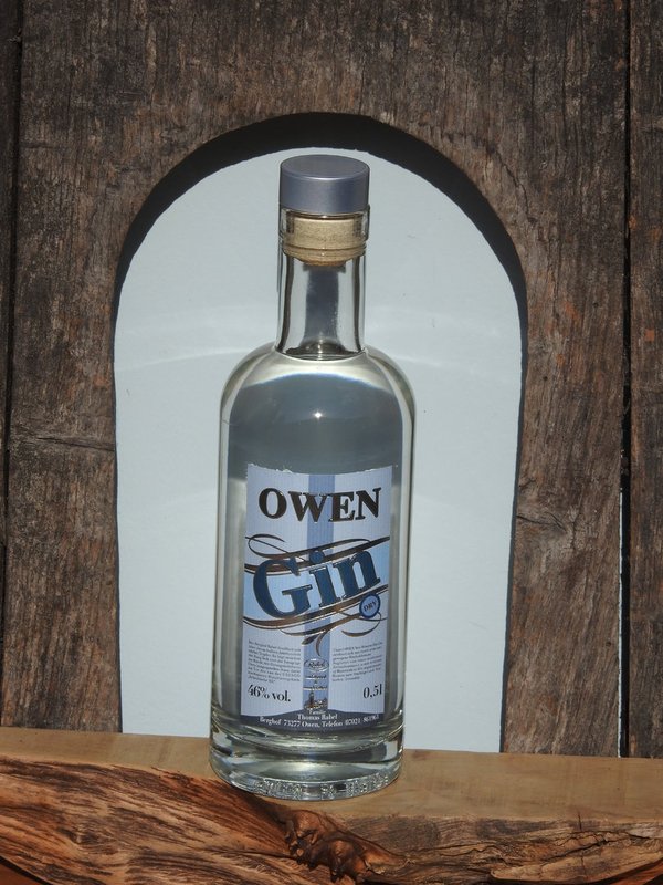 OWEN Dry Gin 46% Vol. 0,5l